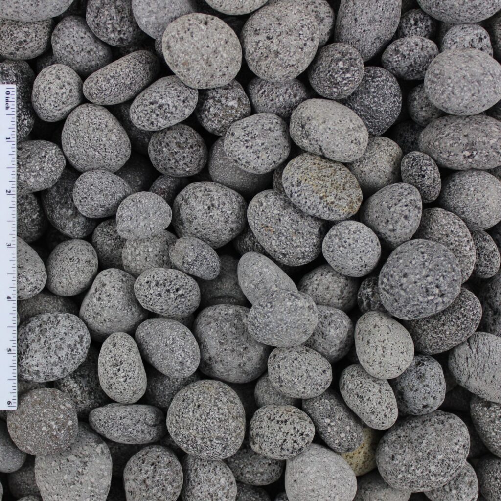 Black Lava Pebble 20 to 30 mm 20 KG Bag main image 1