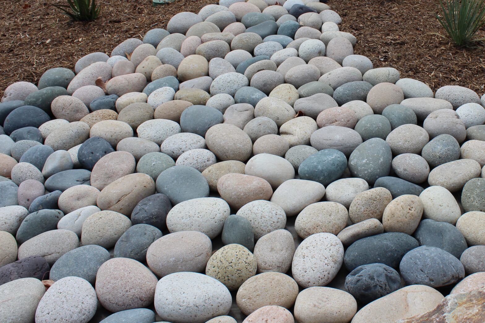 Underlayment showing