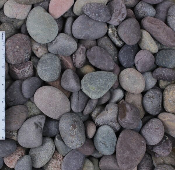 Red Mexican Beach Pebble .5-1