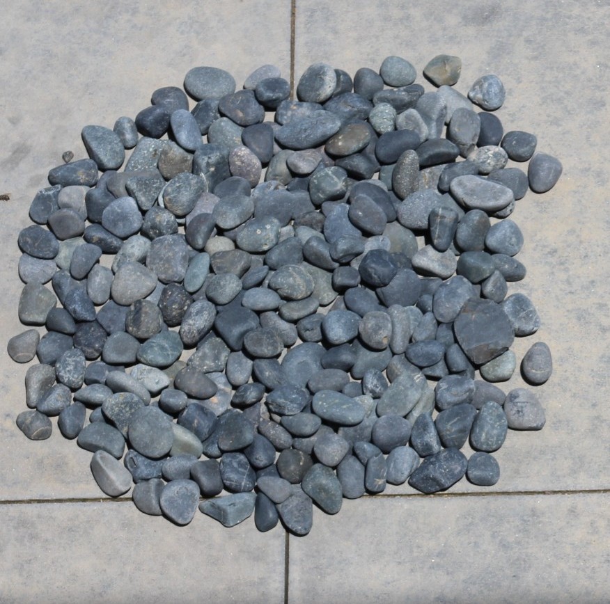 Black Mexican Beach Pebble Premium 1/2 to 1 inch
