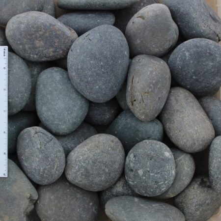 Black Mexican Beach Pebble premium 2-3